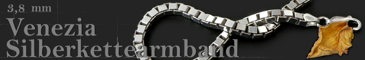 Silberkette Armband Venezia 3,8mm 