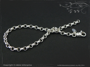 Silberkette Erbsenkette Armband B4.0L19