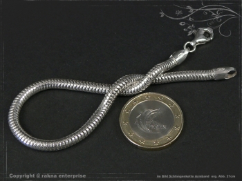 Schlangenkette Armband D4.0L23