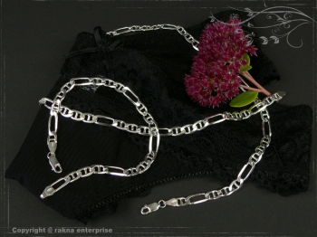 Figarucci-Curb Chain Bracelet B5.5L19