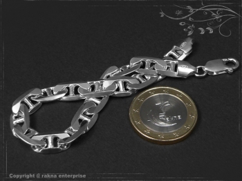 Steg-Curb Chain Bracelet B7.5L18