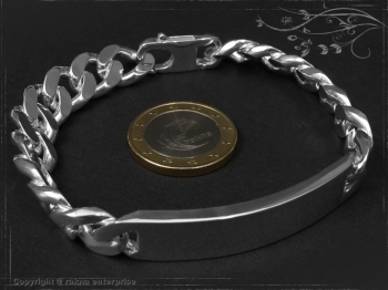 Curb Chain ID-Bracelet  B10.5L25
