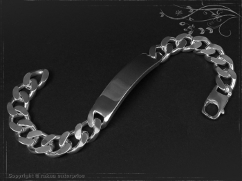 Curb Chain ID-Bracelet  B10.5L25