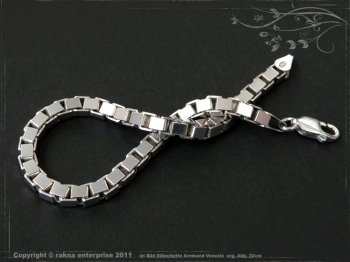 Silberkette Armband Venezia B4.5L22