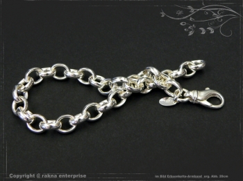 Silberkette Erbsenkette Armband B7.0L22