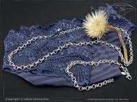 Silberkette Erbsenkette Armband B5.5L20cm