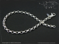 Silberkette Erbsenkette Armband B4.0L25