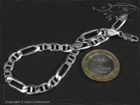 Figarucci  Panzerkette Armband B5.5L24cm