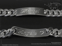 ID Panzerarmband Gravur-Platte B12.5L21cm