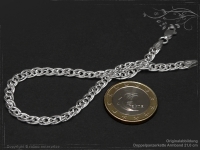 Doppel Panzerkette Armband B4.6L19cm