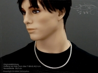 Silberkette Venezia Ru B5.3L75cm