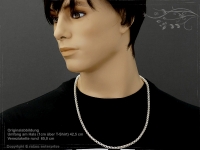 Silberkette Venezia Ru B5.3L95cm