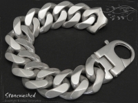 Panzerarmband B23L26 Stonewashed mattiertcm