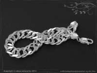 Zwillings Panzerkette Armband B11.0L20cm