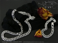 Zwillings Panzerkette Armband B8.0L23cm