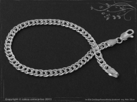 Zwillings Panzerkette Armband B4.5L18cm