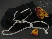 Zwillings Panzerkette Armband B4.5L25cm