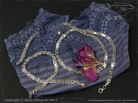 Knigskette Armband Flach B4.6L19cm