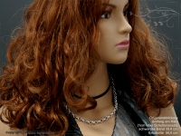 Silberkette Erbsenkette B8.2L100cm